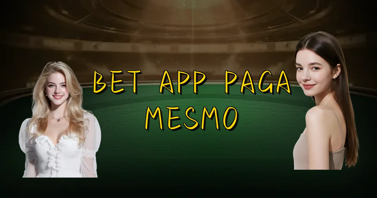 Bet App Paga Mesmo Oficial