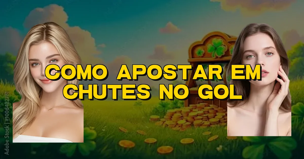 Como Apostar Em Chutes No Gol Oficial