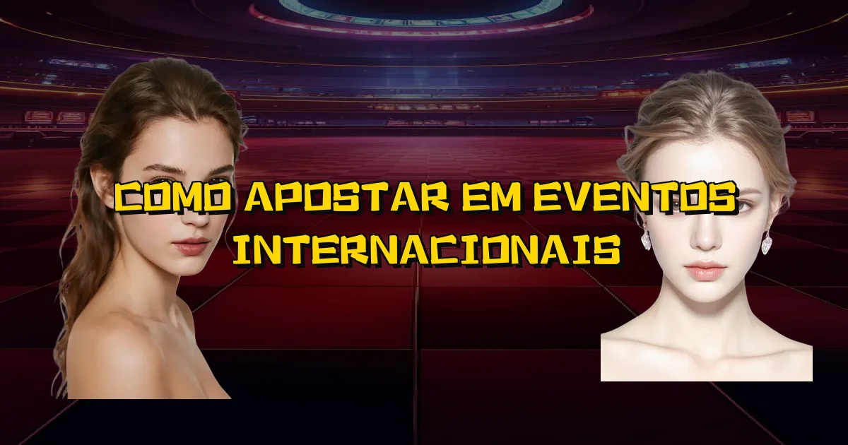 Como Apostar Em Eventos Internacionais Oficial