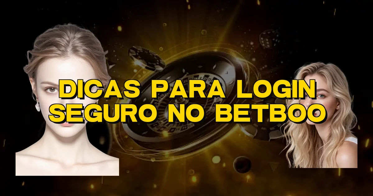 Dicas Para Login Seguro No Betboo Oficial