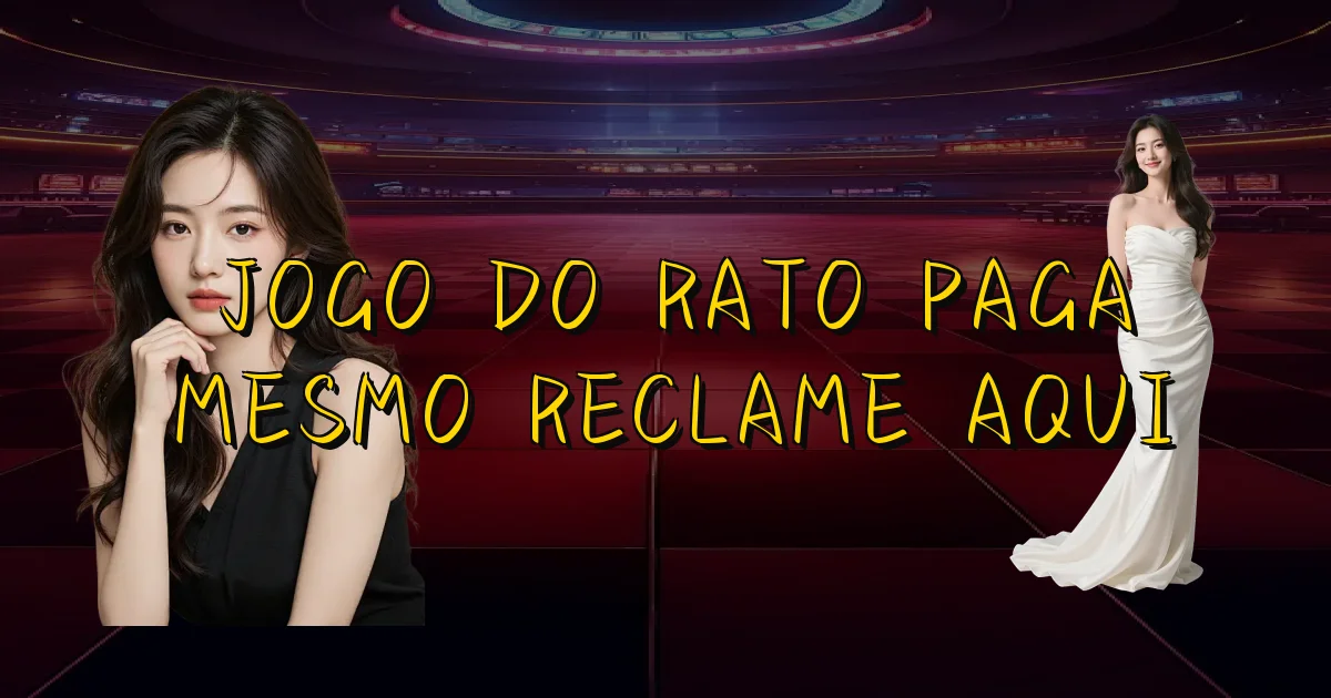 Jogo Do Rato Paga Mesmo Reclame Aqui Oficial