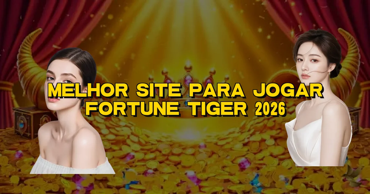 Melhor Site Para Jogar Fortune Tiger 2026 Oficial