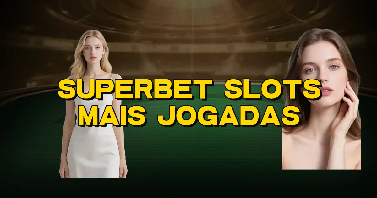 Superbet Slots Mais Jogadas Oficial